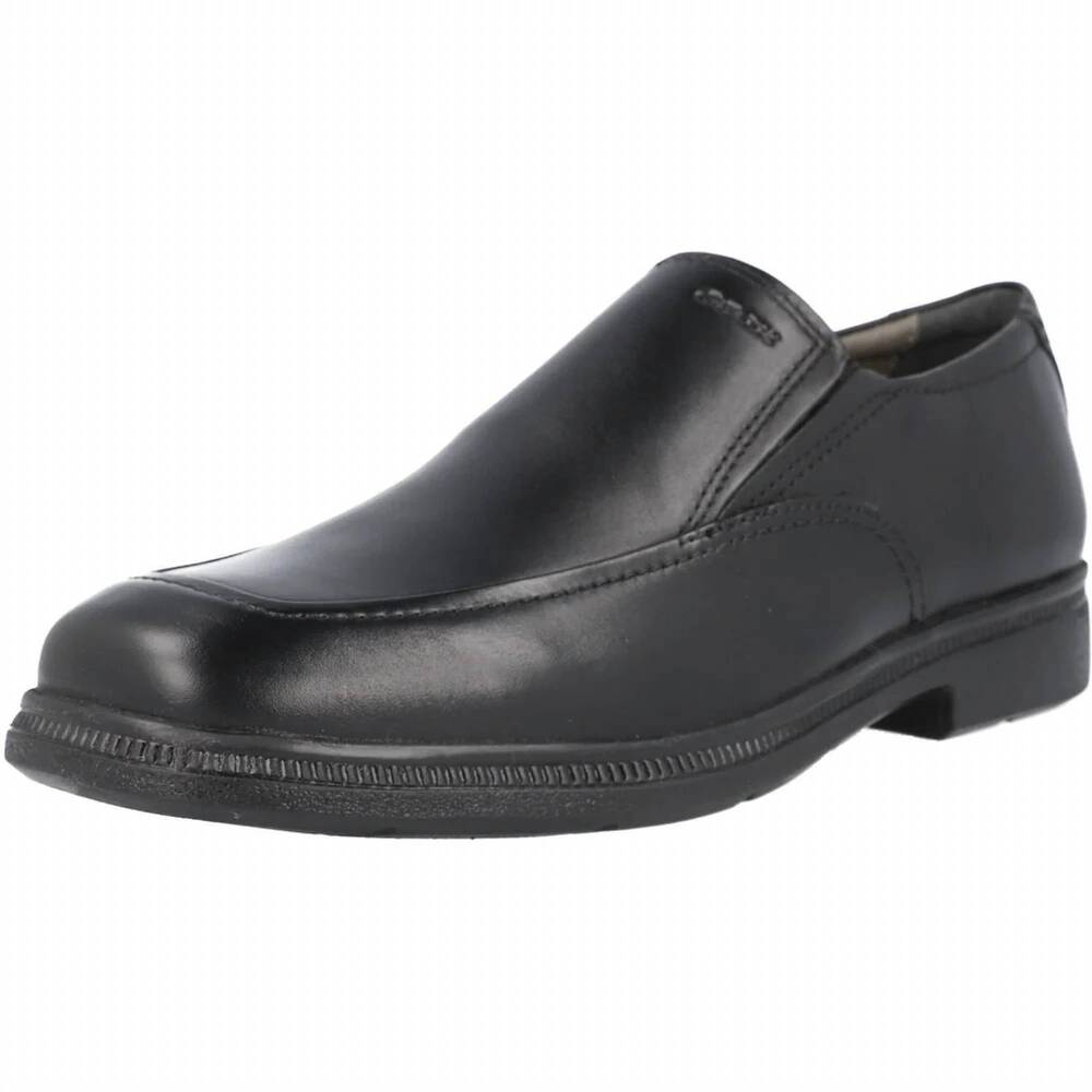 NEW GEOX men's federico slip ons in black